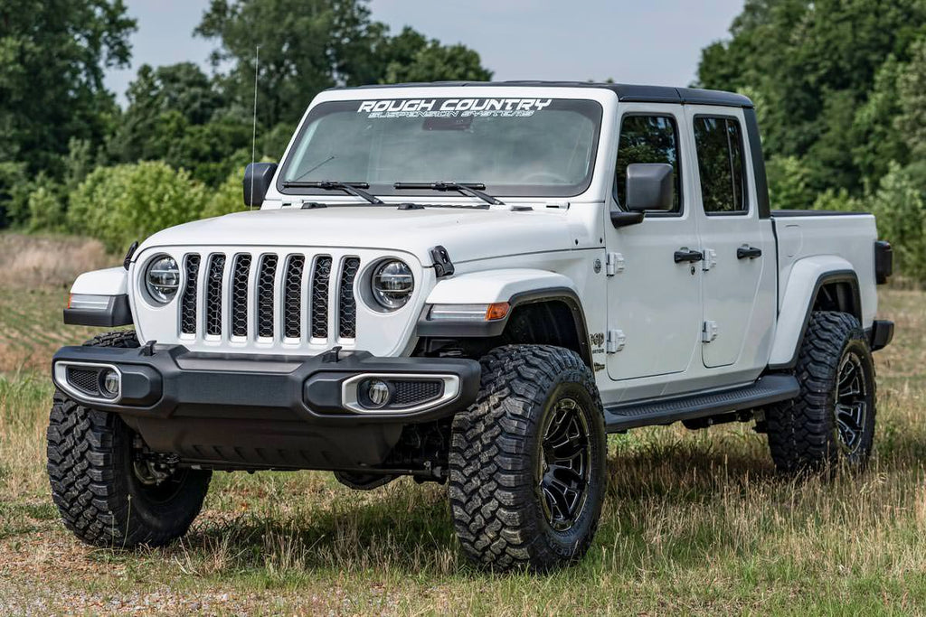 Rough Country Leveling Kit 2.5 Inch Leveling Kits Springs V2 20-Up Jeep Gladiator JT 4WD Rough Country - 64870