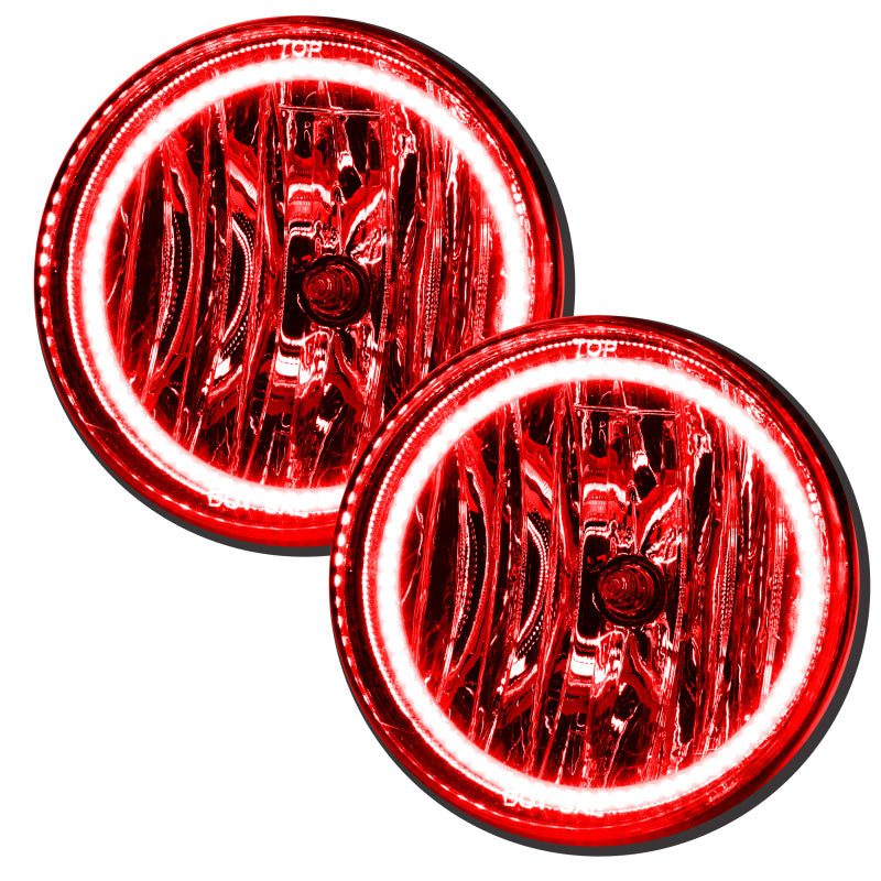 ORACLE Lighting Fog Lights Oracle Lighting 07-14 GMC Sierra Pre-Assembled LED Halo Fog Lights -Red SEE WARRANTY