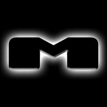 Load image into Gallery viewer, ORACLE Lighting Light Accessories and Wiring ORACLE Lighting Universal Illuminated LED Letter Badges - Matte Blk Surface Finish - M SEE WARRANTY