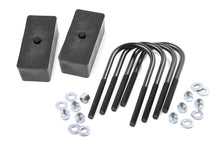 Load image into Gallery viewer, 2 Inch Block and U-Bolt Kit 05-10 Ford Super Duty 2WD/4WD Rough Country