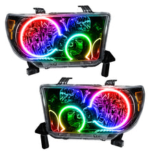 Load image into Gallery viewer, Oracle 07-11 Toyota Tundra Pre-Assembled Headlights - Black Housing - ColorSHIFT