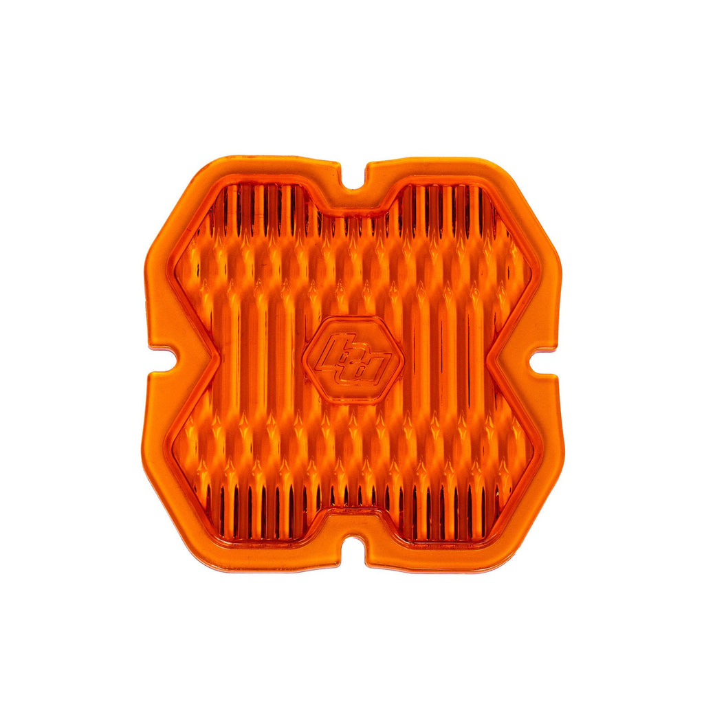 Squadron 2.0 Light Pod Lens Kit Universal Wide Cornering Factory Amber Baja Designs