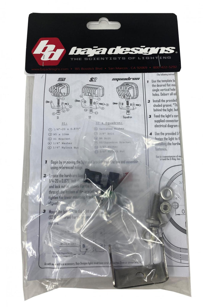 Baja Designs LED Light Kit Parts Bag S1 Single Baja Designs - 660309