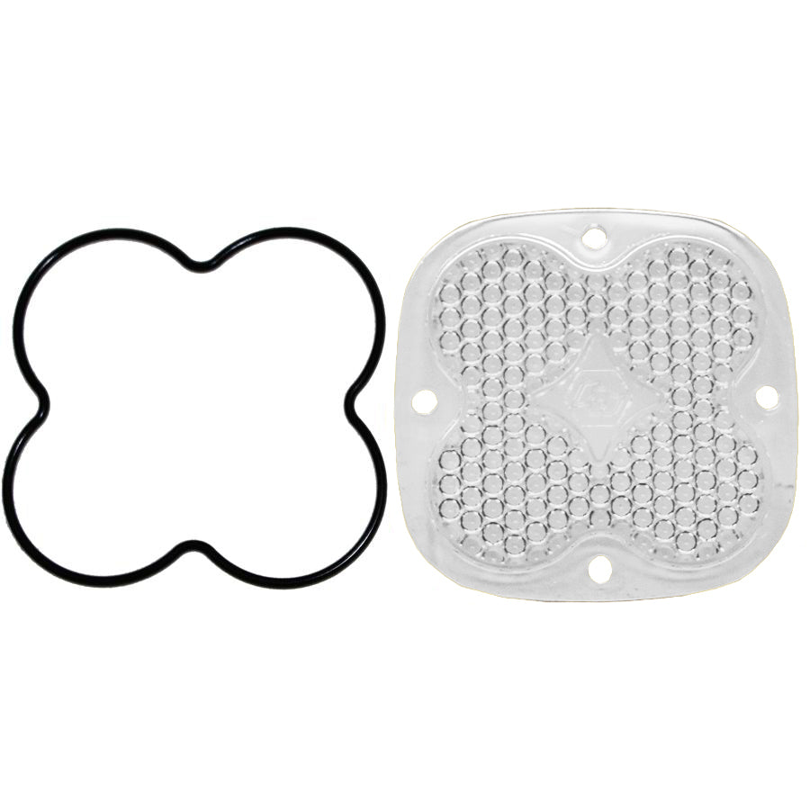 Baja Designs Headlight Lens Squadron Series Work/Scene Clear Lens Kit Baja Designs - 668406