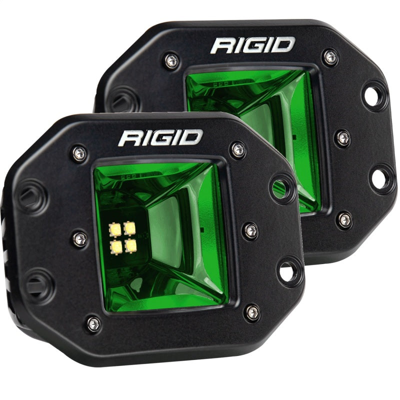 Rigid Industries Light Bars & Cubes Rigid Industries Radiance+ Scene RGBW Flush Mount - Pair