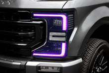 Load image into Gallery viewer, ORACLE Lighting Headlights Oracle 2022 Ford F250/350 Super Duty Dynamic ColorSHIFT Headlight DRL Kit w/Switchback SEE WARRANTY