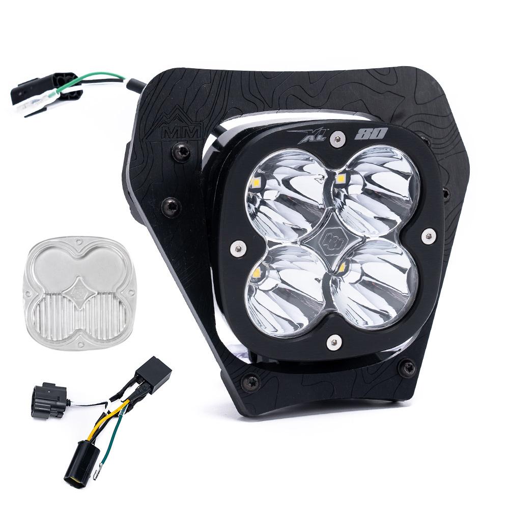 Baja Designs Headlight Kit KTM XL80 D/C Headlight Kit w/ Hi-Low Harness 2024 350 EXC-F 500 EXC-F Spot Clear - 677101