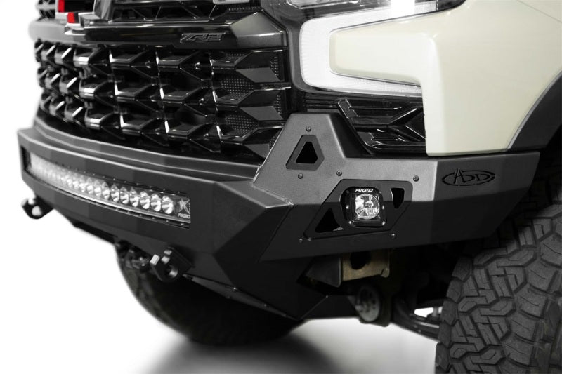 Addictive Desert Designs Bumpers - Steel Addictive Desert Designs 2022+ Chevy Silverado 1500 ZR2 Stealth Fighter Front Bumper