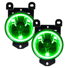 Load image into Gallery viewer, ORACLE Lighting Fog Lights Oracle Lighting 01-06 GMC Yukon Denali Pre-Assembled LED Halo Fog Lights -Green SEE WARRANTY