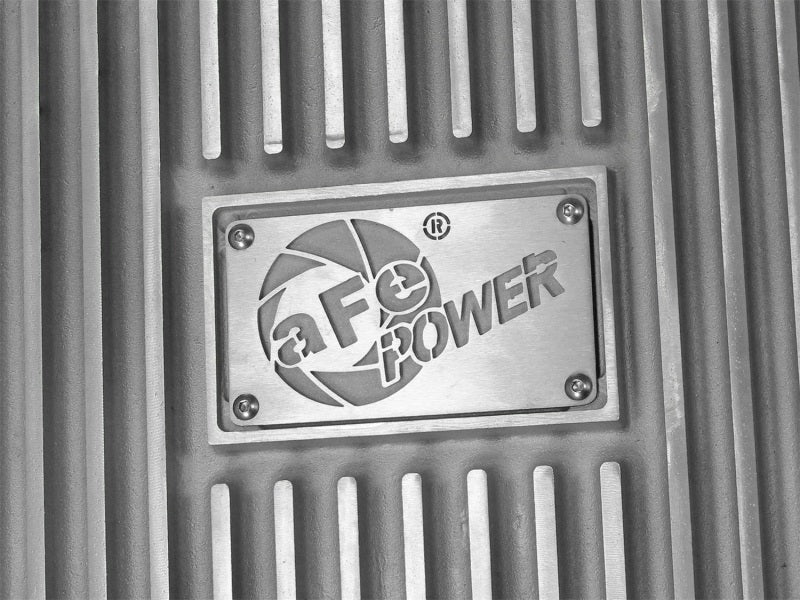 aFe Diff Covers afe Transmission Pan (Raw); Ford Trucks 6R140 11-14 V8-6.7L (td)