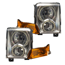 Load image into Gallery viewer, ORACLE Lighting Headlights Oracle 06-10 Jeep Commander SMD HL - ColorSHIFT w/ Simple Controller SEE WARRANTY