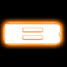 Load image into Gallery viewer, ORACLE Lighting Light Accessories and Wiring ORACLE Lighting Universal Illuminated LED Letter Badges - Matte Wht Surface Finish - B SEE WARRANTY
