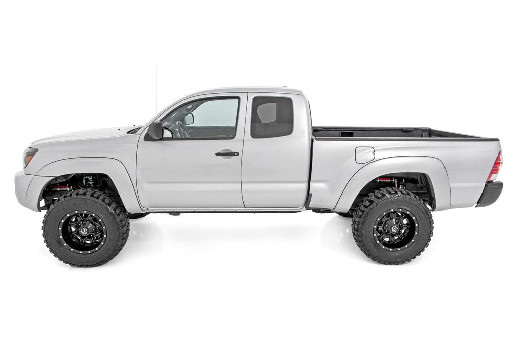 Rough Country Coil Over Shock Absorber Toyota Front Adjustable Vertex Coilovers For 05-20 Tacoma For 3.5 Inch Lifts Rough Country - 689035