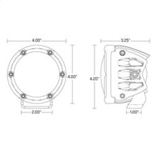 Load image into Gallery viewer, Rigid Industries Light Bars &amp; Cubes Rigid Industries 360-Series 4in LED SAE J583 Fog Light - White (Pair)