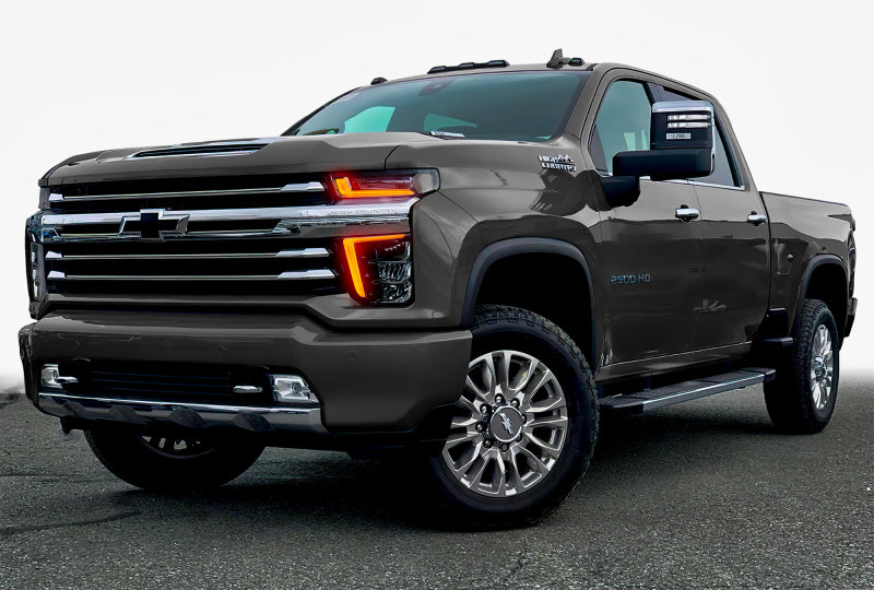 ORACLE Lighting Headlights Oracle 2021 Chevy Silverado HD 2500/3500 RGB+W Headlight DRL Upgrade Kit ColorSHIFT 2 SEE WARRANTY