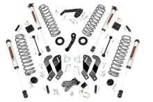Load image into Gallery viewer, 3.5 Inch Jeep Suspension Lift Kit w/V2 Shocks Control Arm Drop 07-18 Wrangler JK Unlimited Rough Country