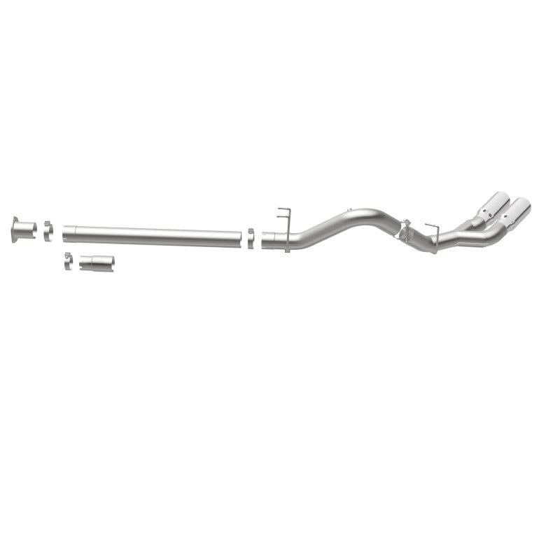 Magnaflow DPF Back MagnaFlow 08-17 Ford F-250/F-350/F-450 4.6L/6.7 DPF-Back SS 4in Dual Single Passenger Side Rear Exit