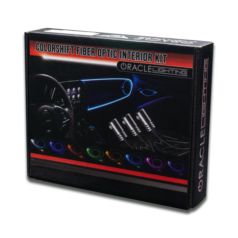 ORACLE Lighting Light Accessories and Wiring Oracle Fiber Optic LED Interior Kit - ColorSHIFT (4PCS) - ColorSHIFT SEE WARRANTY