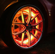 Load image into Gallery viewer, ORACLE Lighting Light Strip LED Oracle LED Illuminated Wheel Rings - ColorSHIFT No Remote - ColorSHIFT No Remote SEE WARRANTY