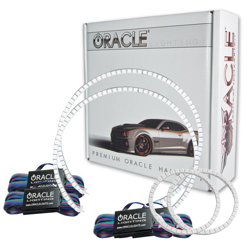 ORACLE Lighting Headlights Oracle Jeep Liberty 08-13 Halo Kit - ColorSHIFT w/ BC1 Controller SEE WARRANTY