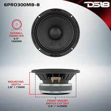 Load image into Gallery viewer, 6.5" Mid-Bass Loudspeaker 150 Watts Rms 8-Ohm
