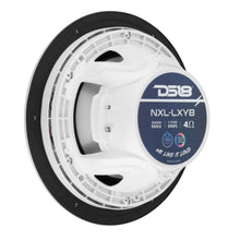 Load image into Gallery viewer, Luxury 8” 2-Way Marine Coaxial Speaker with Digital LED Lights and Flush Magnetic Mount Grille | 175W RMS 4-Ohm