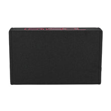 Load image into Gallery viewer, 10” Amplified Shallow Subwoofer Enclosure for Pickup Trucks