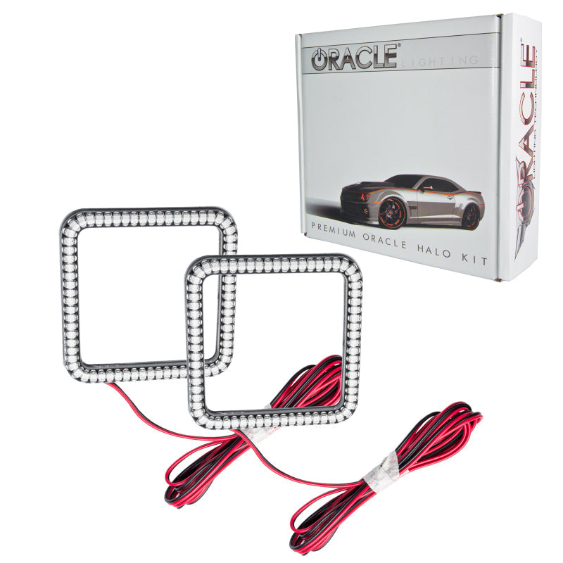 ORACLE Lighting Fog Lights Oracle Ford F-250/350 05-07 LED Fog Halo Kit - White SEE WARRANTY