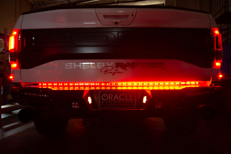 ORACLE Lighting Light Tailgate Bar Oracle 60in Double Row LED Truck Tailgate Light Bar SEE WARRANTY