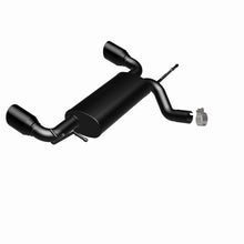 Load image into Gallery viewer, Magnaflow Axle Back MagnaFlow 07-17 Jeep Wrangler JK 3.8/3.6L Dual Split Rear Exit Black Axle-Back Exhaust