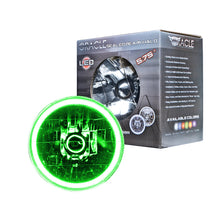 Load image into Gallery viewer, ORACLE Lighting Headlights Oracle Pre-Installed Lights 5.75 IN. Sealed Beam - Green Halo SEE WARRANTY