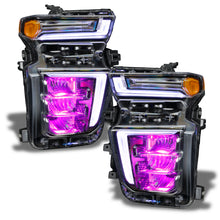 Load image into Gallery viewer, ORACLE Lighting Headlights Oracle 20-21 Chevy Silverado HD 2500RGB Headlight Demon Eye Kit - w/o Controller SEE WARRANTY