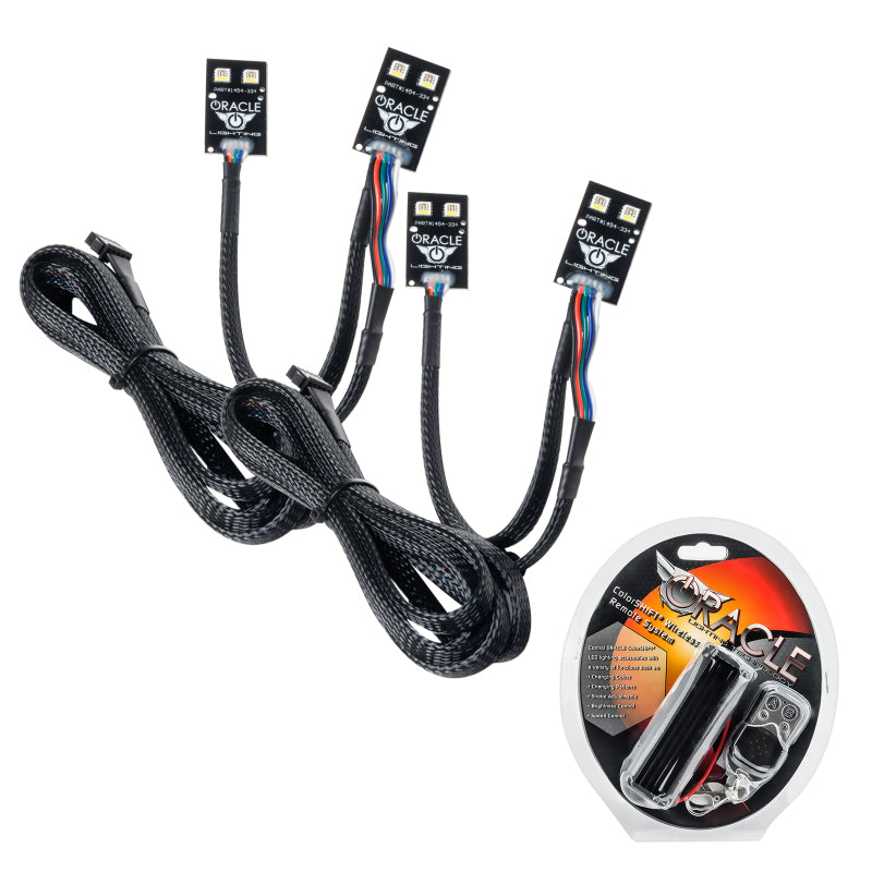 ORACLE Lighting Headlights Oracle 2021 Ford Bronco Sport RGB+W Headlight DRL + Halo  - ColorSHIFT w/ RF Controller SEE WARRANTY