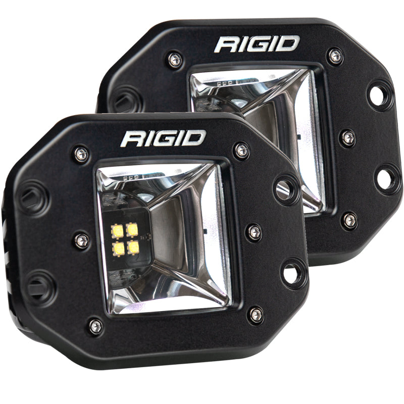 Rigid Industries Light Bars & Cubes Rigid Industries Radiance+ Scene RGBW Flush Mount - Pair