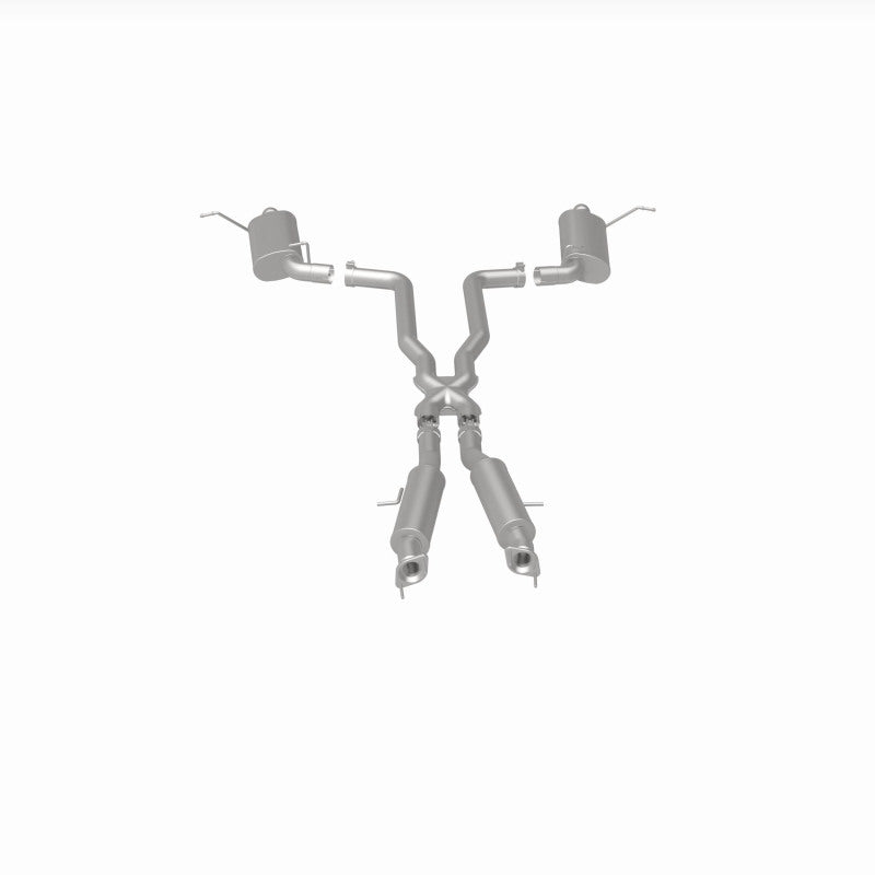 Magnaflow Catback MagnaFlow 12 Jeep Grand Cherokee V8 6.4L Dual Split Rear Exit Stainless Cat Back Performance Exhaust