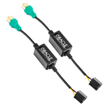 Load image into Gallery viewer, ORACLE Lighting Light Accessories and Wiring Oracle LED CANBUS Flicker-Free Adapters (Pair) - H4 SEE WARRANTY