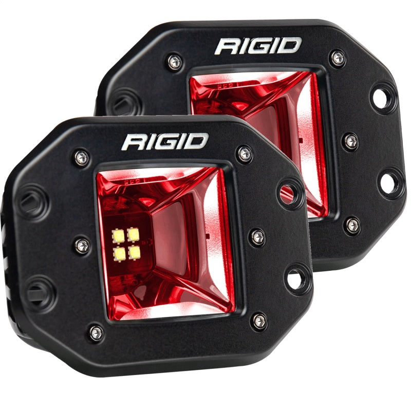 Rigid Industries Light Bars & Cubes Rigid Industries Radiance+ Scene RGBW Flush Mount - Pair