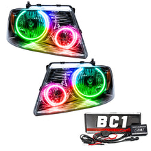 Load image into Gallery viewer, ORACLE Lighting Headlights Oracle 05-08 Ford F-150 SMD HL - ColorSHIFT w/ BC1 Controller