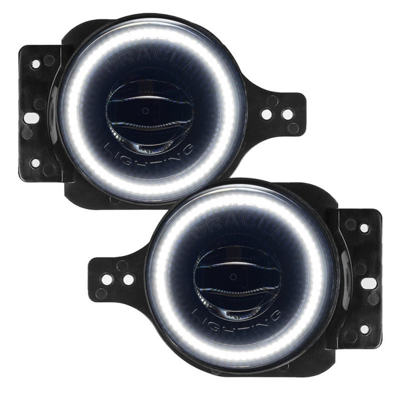 ORACLE Lighting Fog Lights Oracle Jeep Wrangler JL/JT Sport High Performance W LED Fog Lights - ColorSHIFT w/o Controller