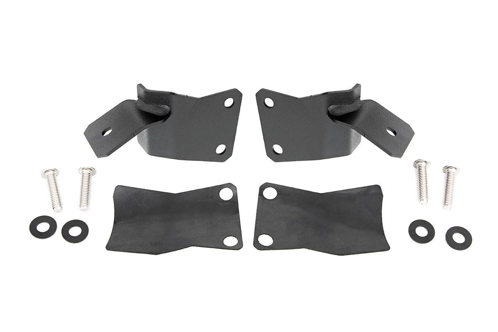 Rough Country A Pillar Light Mount Jeep Lower A-Pillar Light Mounts 97-06 Wrangler TJ Rough Country - 70046