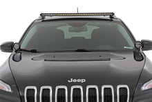 Load image into Gallery viewer, LED Light Kit Ditch Mount 2 Inch Black Pair Flood Jeep KL 14-21 Rough Country
