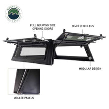 Load image into Gallery viewer, Overland Vehicle Systems Truck Bed Caps Expedition Truck Cap W/Full Wing Doors, Front and Rear Windows and 3rd Brake Light 19-23 Ford Ranger 5 Foot Bed Overland Vehicle Systems - 70100006