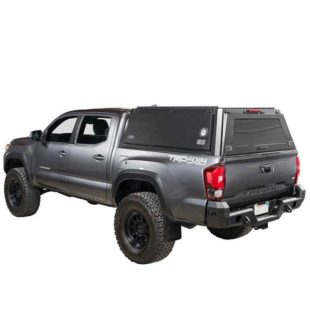 Overland Vehicle Systems Truck Bed Caps Expedition Truck Cap W/Full Wing Doors, Front and Rear Windows and 3rd Brake Light 17-22 Ford F250/350 6.8 Foot Bed Overland Vehicle Systems - 70100020
