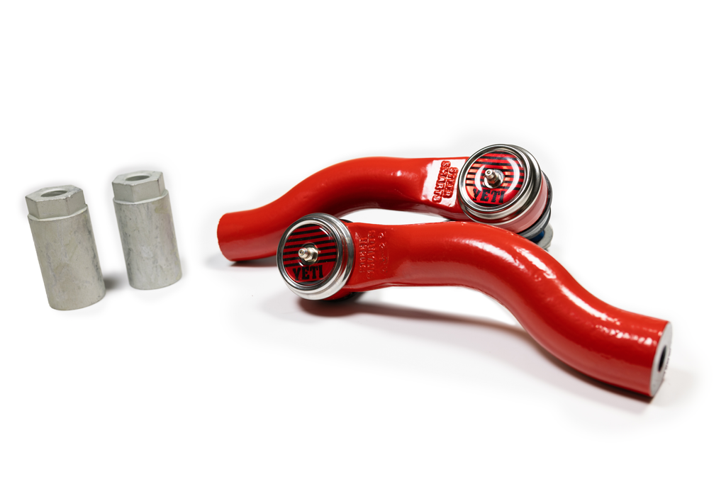 Bronco Outer Tie Rod Ends Yeti XD For 21-23 Bronco Red Pair Steer Smarts