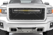 Load image into Gallery viewer, Sierra Mesh Grille w/30 Inch Dual Row Black Series LED 14-15 Sierra 1500 Rough Country