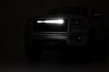 Load image into Gallery viewer, Sierra Mesh Grille w/30 Inch Dual Row Black Series LED 14-15 Sierra 1500 Rough Country