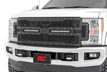 Load image into Gallery viewer, Ford Mesh Grille w/Dual 12 Inch Black-Series LEDs 17-19 Super Duty Rough Country