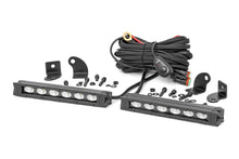 Load image into Gallery viewer, 6-inch Slimline Cree LED Light Bars Pair Black Series Rough Country