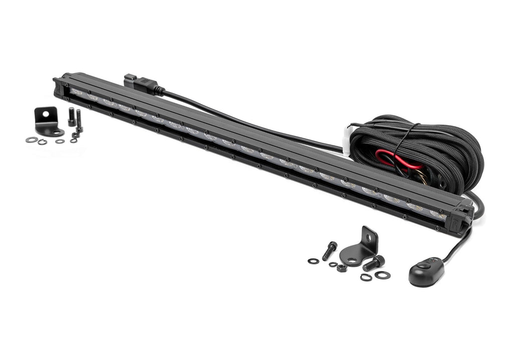 Rough Country LED Light Bars Black Series LED 20 Inch Light Slim Line Rough Country - 70420BL
