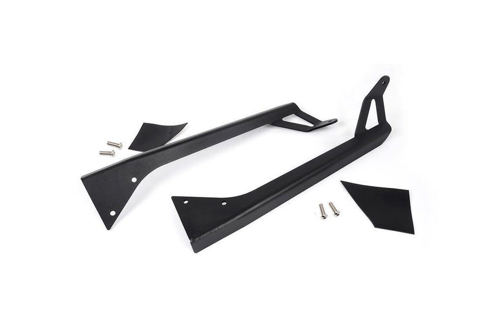 Jeep 50 Inch Straight LED Light Bar Upper Windshield Mounts 87-95 YJ Rough Country